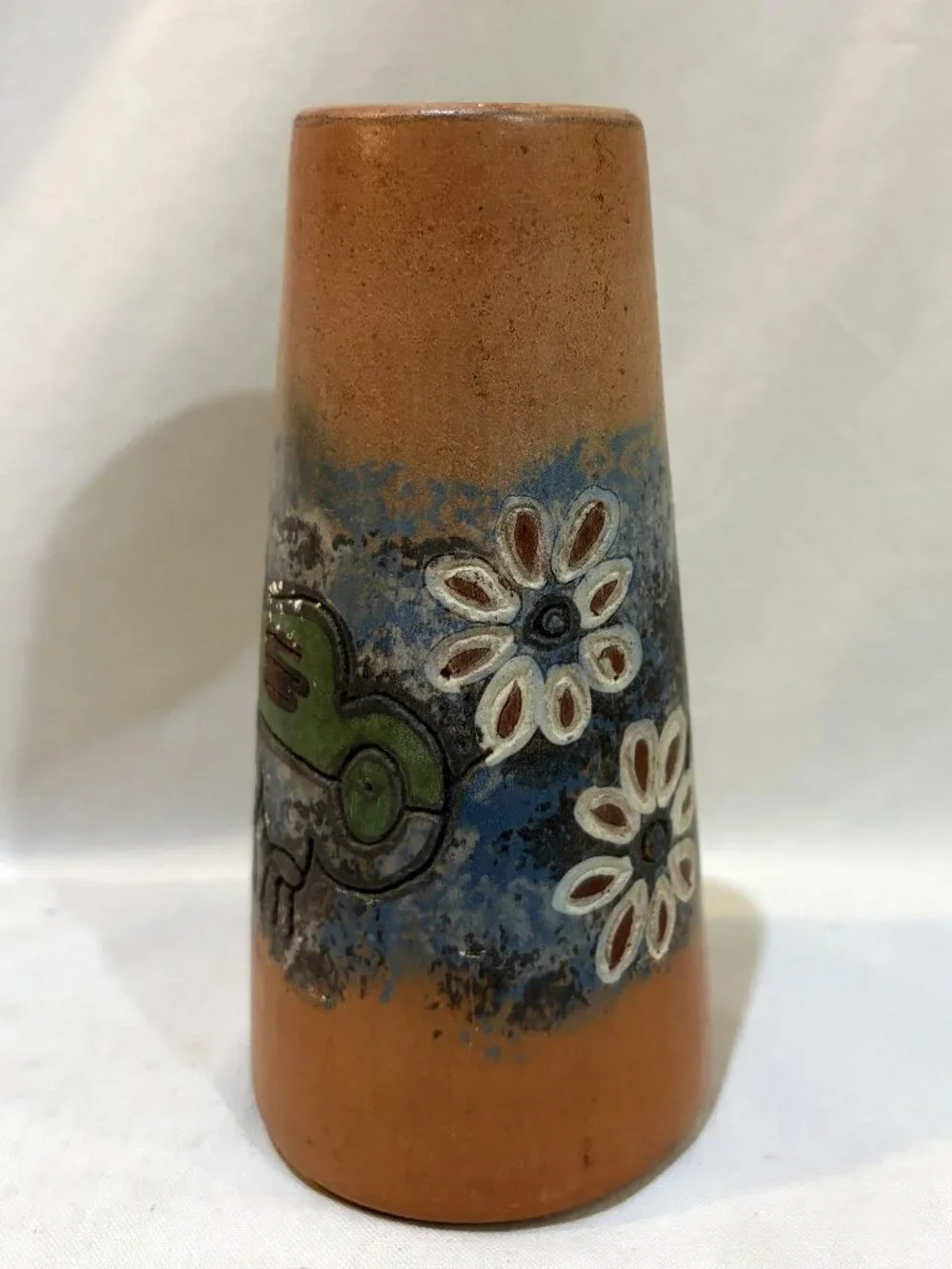 Seminario Urubamba Pottery Vase Cusco Handmade In Peru